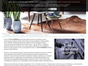 Design ceramiki bolesławieckiej jest charakterystyczny