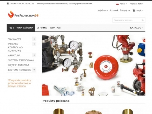 Zabezpieczenia przeciwpożarowe oferowane przez sklep Fire Protection 24