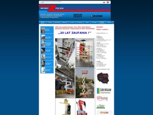 Sprzedaż podnośników na przyczepce w ofercie firmy Instant Polska