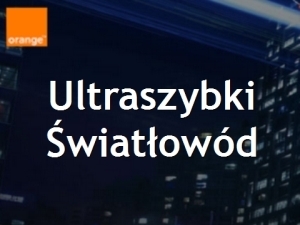 Szybka transmisja danych z Internetem światłowodowym