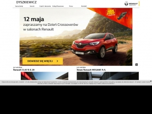 Sprzedaż i serwis samochodów Renault